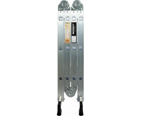 Лестница-стремянка 4x3 трансформер WORKY profi, высота 3.7 м ARD245799 