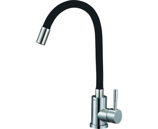 Смеситель для кухни Solone с гибким цветным изливом EZA4-F090KB 