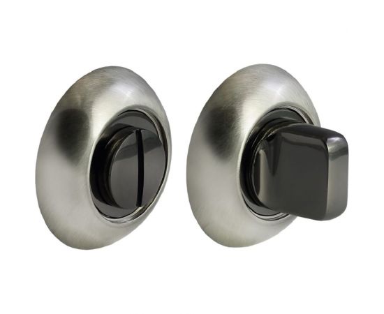 Сантехническая завертка MORELLI MH-WC SN/BN цвет-бел. никель/черн. никель 9010581 