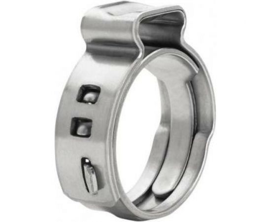 Ушковый хомут OETIKER 10,11-11,8 мм, ширина 5 мм, нерж. сталь Швейцария, 10 шт. 16700008 