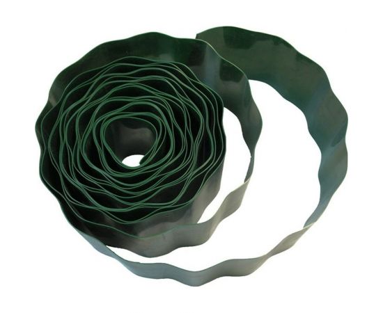 Бордюрная лента Протэкт 9 м, хаки ГОФРА Б-10/9 х 