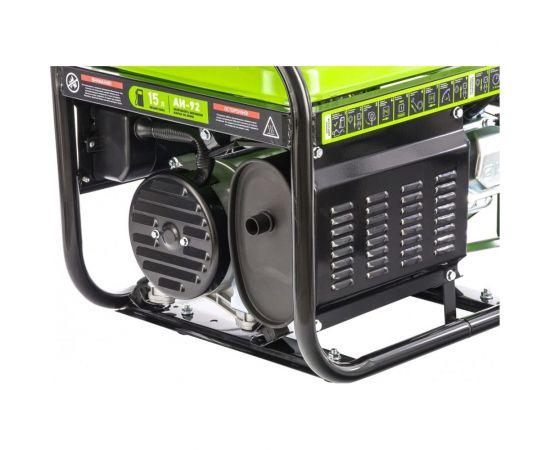 Бензиновый генератор 2,5 кВт, 230В, 4-х такт., 15 л, ручной стартер СИБРТЕХ БС-2800 94543 – изображение 11