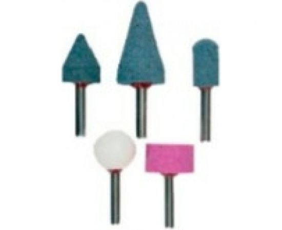 Набор насадок абразивных шлифовальных мини, 5 предметов AV Steel AV-802551 – изображение 2