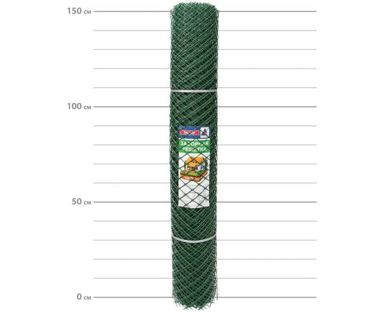 Заборная решетка Протэкт Эконом 1.5х20 м, хаки З-40/1,5/20 х – изображение 2