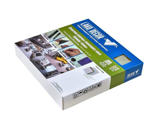 Самоклеящаяся ПВХ плитка LAKO Мрамор (бежевый; 28 шт; 2.52 кв.м) LKD-582-1 – изображение 24