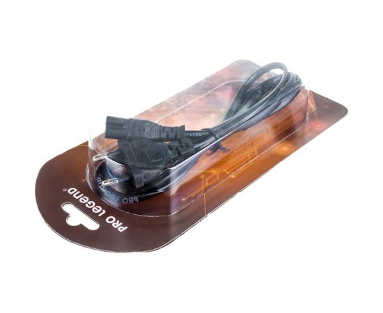 Кабель питания для бытовой техники Pro Legend 2pin, IEC320-C7, 1.5 м PL1403 – изображение 3
