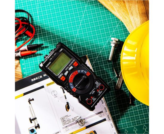 Универсальный цифровой мультиметр DELI DL334302 102977 – изображение 3