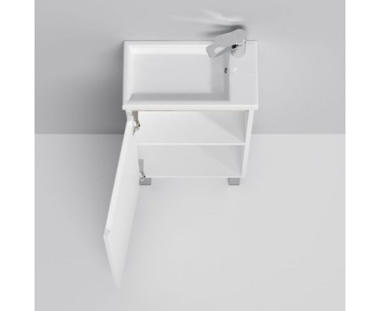 База под раковину AM.PM, X-Joy напольная, 45 см, 1 дверца, белый глянец M85AFSX0451WG – изображение 3