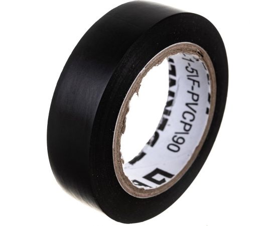 Изолента BERNER черная, 15 мм х 10 м 299970 – изображение 3