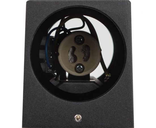 Декоративная подсветка ЭРА WL38 BK MR16/GU10 2 шт., черный, для интерьера, фасадов зданий, Б0054410 – изображение 3