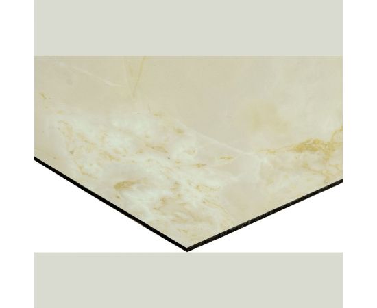 Самоклеящаяся ПВХ плитка LAKO Мрамор (бежевый; 28 шт; 2.52 кв.м) LKD-582-1 – изображение 3