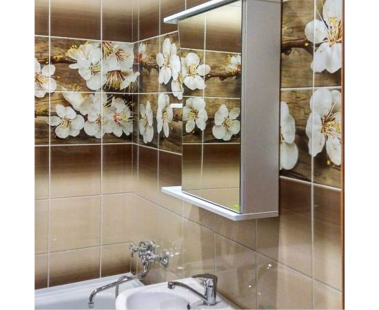 Панель ПВХ КронаПласт Unique сакура, 4 шт. 00-00035646 – изображение 3