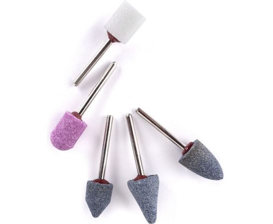 Набор насадок абразивных шлифовальных мини, 5 предметов AV Steel AV-802551 – изображение 3