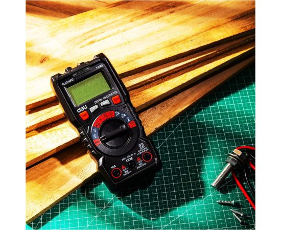 Универсальный цифровой мультиметр DELI DL334302 102977 – изображение 4