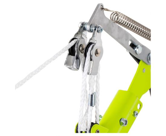 Выдвижная шестопильная пила и секатор DELI DL580512 4 шкива, сталь sk5, длина лезвия 290 мм, телескопическая рукоятка 104541 – изображение 4