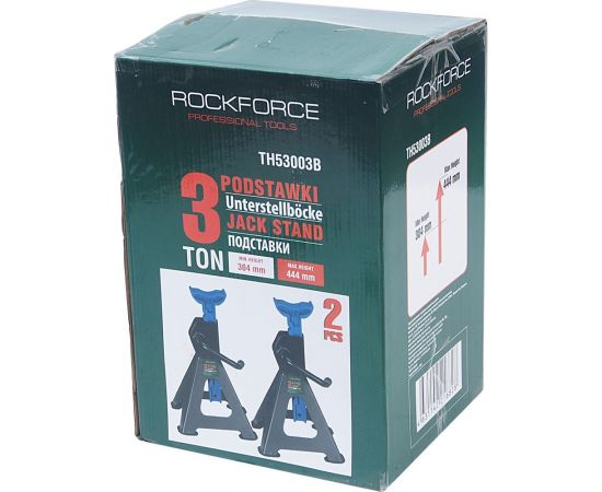 Ремонтная подставка 3 т комплект 2 шт ROCKFORCE RF-TH53003B – изображение 4
