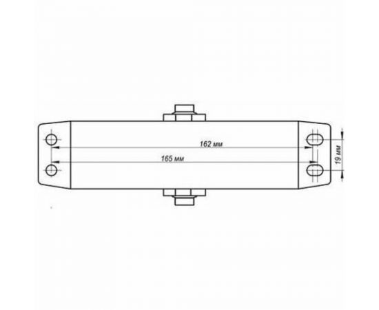 Доводчик NOTEDO DC-080 лёгкий характер белый Т892 – изображение 4