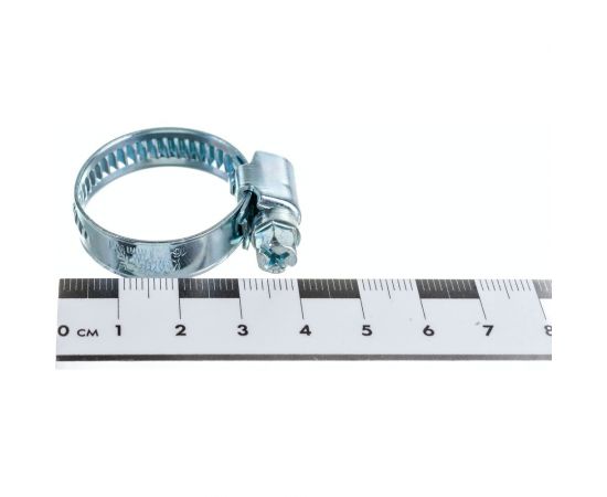 Червячный хомут Nord-Yada 16-27 мм, оцинк. сталь 904415 – изображение 4