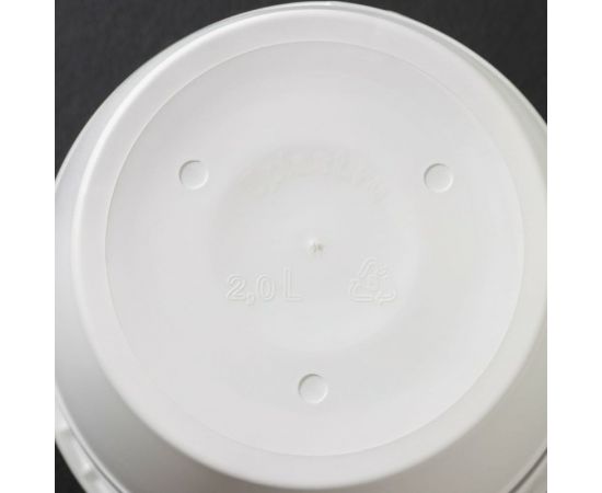 Горшок для цветов с поддоном СИМАЛЕНД Венеция 2 л, 16х14 см, белый 4483974 – изображение 5