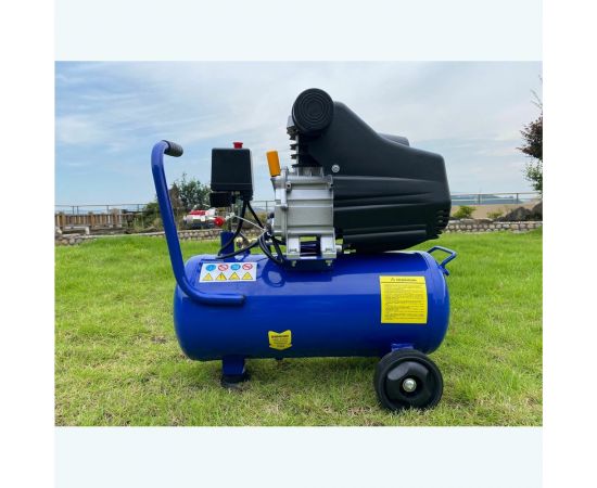 Поршневой компрессор Optimus 300л/мин, 2.2 кВт, 220 В, ресивер 24 л hd OPT-302430 – изображение 3