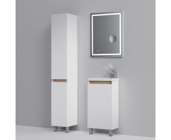 База под раковину AM.PM, X-Joy напольная, 45 см, 1 дверца, белый глянец M85AFSX0451WG – изображение 6