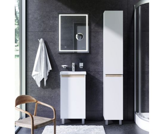 База под раковину AM.PM, X-Joy напольная, 45 см, 1 дверца, белый глянец M85AFSX0451WG – изображение 8