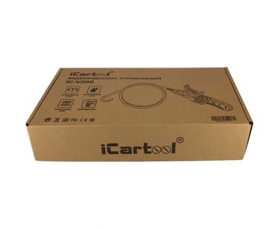 Управляемый видеоэндоскоп iCarTool USB, 2 Мп, 1920x1080, 1 м, 6 мм, 360 IC-V200 – изображение 8