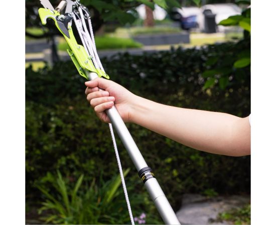 Выдвижная шестопильная пила и секатор DELI DL580512 4 шкива, сталь sk5, длина лезвия 290 мм, телескопическая рукоятка 104541 – изображение 8