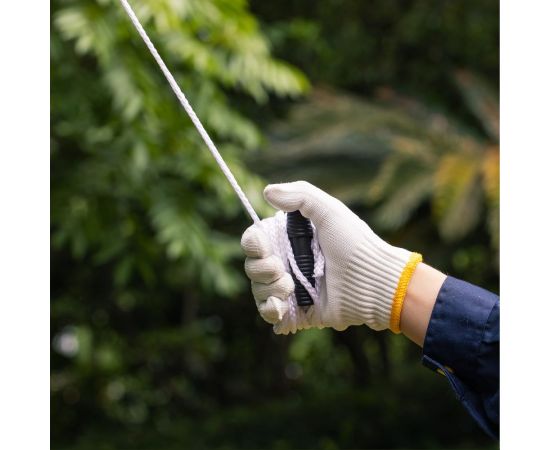 Выдвижная шестопильная пила и секатор DELI DL580512 4 шкива, сталь sk5, длина лезвия 290 мм, телескопическая рукоятка 104541 – изображение 9