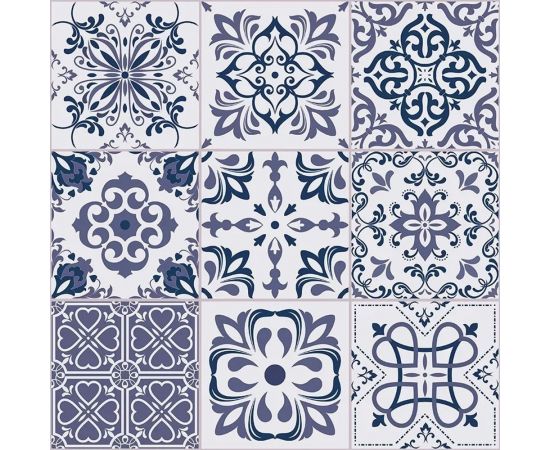 Самоклеящаяся ПВХ плитка Центурион 300x300x5 мм Майолика Амальфи 79712 