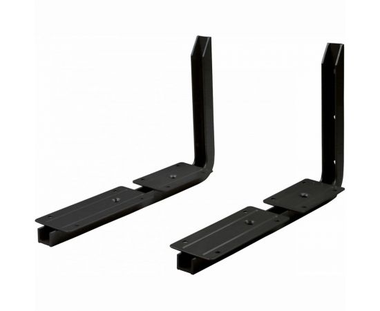 Полка СВЧ Amig 300/370x200 черная 7-300 NE 