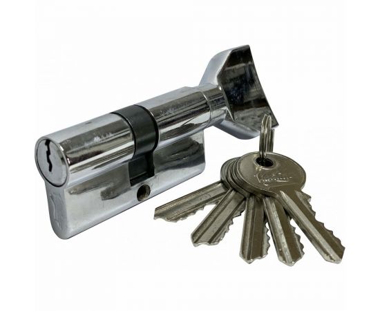 Цилиндровый механизм Вантаж (5 ключей; хром) VC60-5CP 