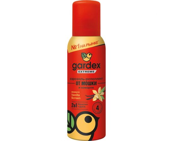 Аэрозоль-репеллент от мошки и комаров GARDEX Extreme 100 мл 0151 