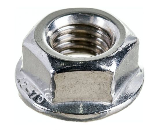 Шестигранная гайка с фланцем и насечками DINFIX DIN 6923, нерж. А2, M8, 10 шт. 00-00001929 