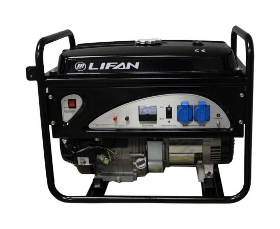 Бензиновый генератор Lifan 220В, 6/6,5 кВт, 15 л.с.7000 6GF-3 