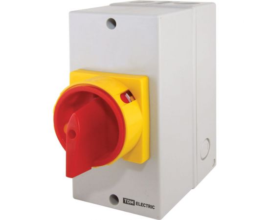 Кулачковый переключатель TDM КПУ38У-10 /2098 откл-вкл 3Р IP54 SQ0715-0209 