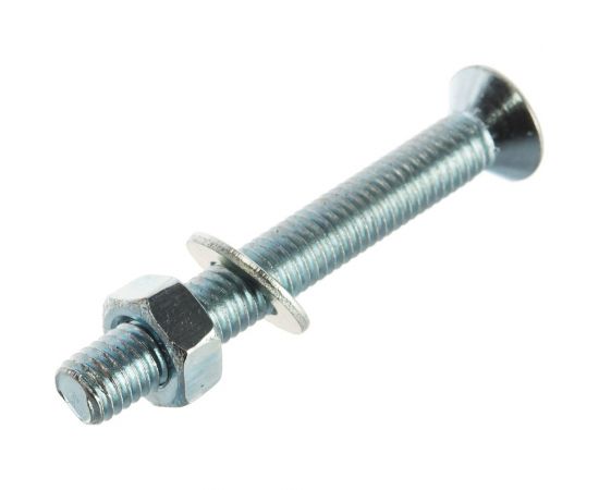 Винт ЗУБР DIN965 в комплекте с гайкой DIN934 12 шт 303456-05-040 