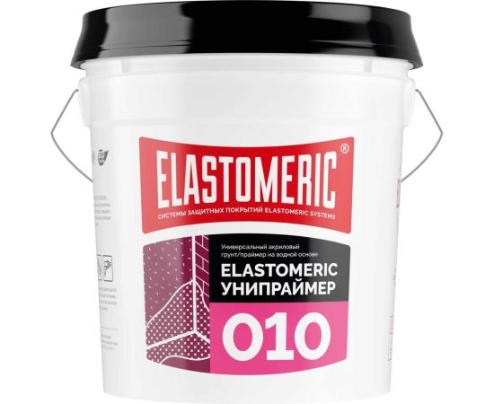 Универсальная акриловая высоко концентрированная грунтовка Elastomeric Systems Elastomeric 010 17 кг 10001 