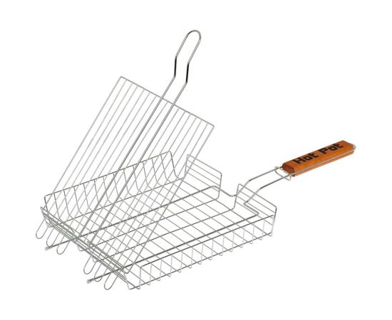 Универсальная глубокая решетка-гриль Hot Pot 61338 