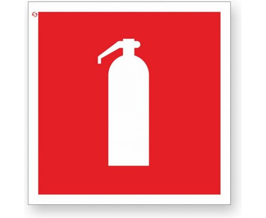 Знак ""Огнетушитель"" Стандарт Знак F04, 100x100 мм, 00-00023261 