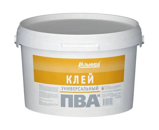 Клей ПВА Альмира Универсальный 5 кг БП-00000502 