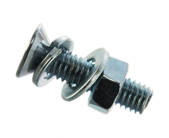 Винт ЗУБР DIN965 в комплекте с гайкой DIN934 16 шт, 303456-05-020 