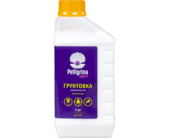 Универсальная грунтовка PELLIGRINA PAINT проникающая, 1 кг 231240 