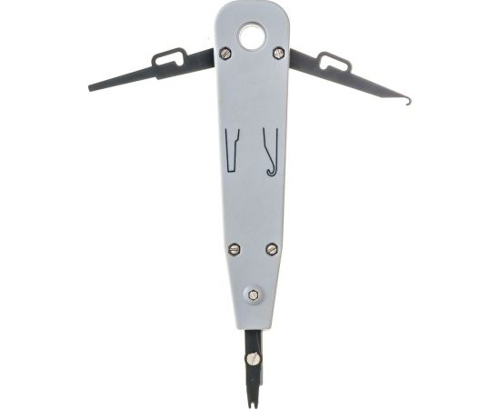 Инструмент для заделки тип Krone с крючками серый IEK ITK TI1-G211-P 