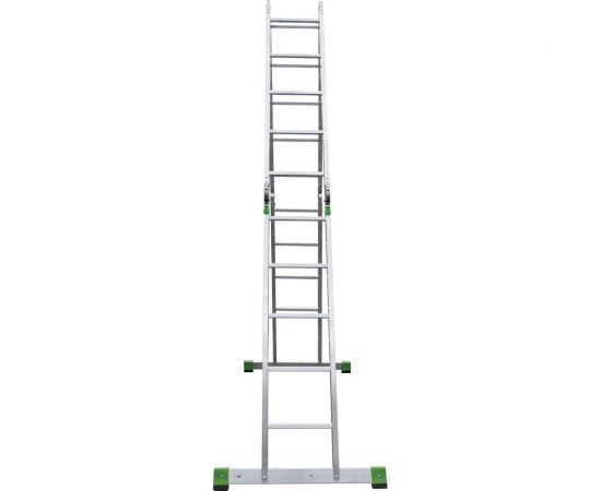 Четырехсекционная лестница-трансформер Новая Высота 4х5 ступеней 2320405 – изображение 18