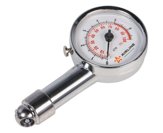 Металлический стрелочный манометр Airline 7 АТМ APR-M-02 – изображение 2