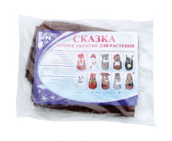 Зимнее укрытие Комплект-Агро Сказка 120х97 см, Корова KA3661 – изображение 2