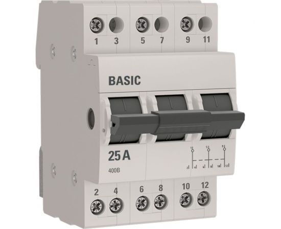 Трехпозиционный переключатель EKF 3P 25А Basic tps-3-25 – изображение 2