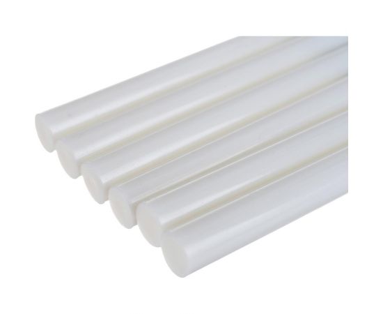 Стержни клеевые белые (11 мм; 200 мм; 6 шт.) MATRIX 930723 – изображение 2