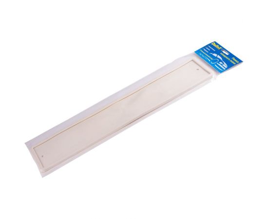 Силиконовая рамка номерного знака без адаптера DolleX белая SPL-66 – изображение 2